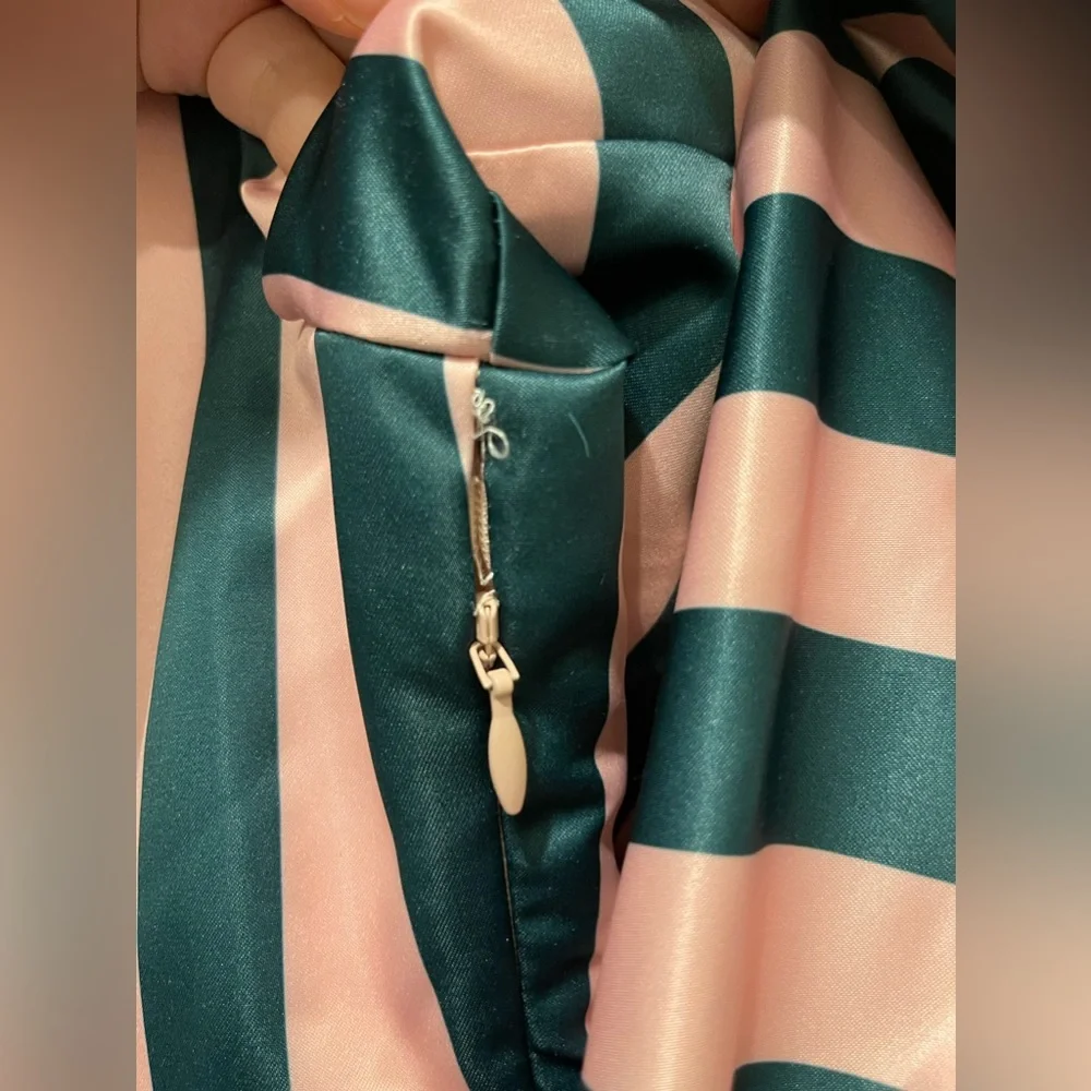 Crosby by Mollie Burch pink and green dress medium - Picture 4 of 6